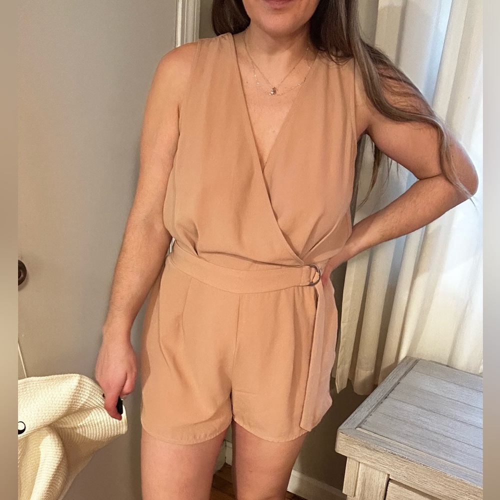 Cream Romper